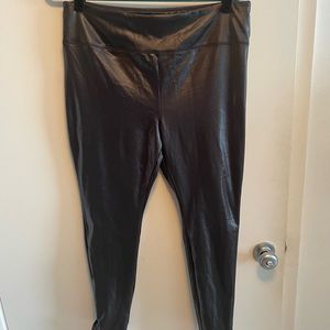 Shiny stretch leggings xl